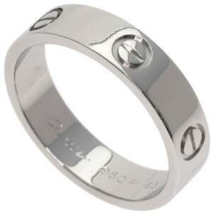 CARTIER Silver Love Ring #63